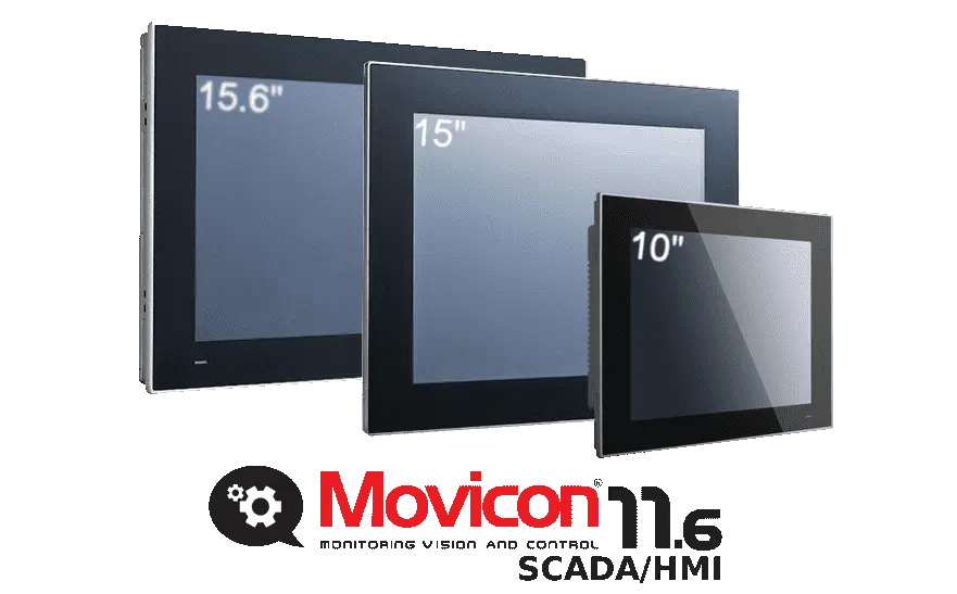 Sélectionnez un Panel PC + la solution Movicon SCADA/HMI