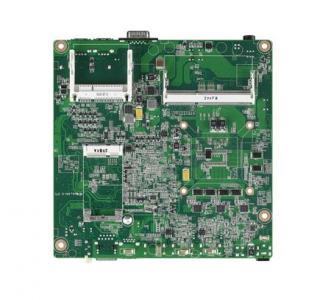 AIMB-201VG-DSA1E Carte mère industrielle, DC 19V miniITX PGA HDMI/mPCIe/Cfast/GbE, RoHS