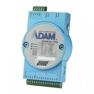 ADAM-6117PN-AE Module ADAM Entrée/Sortie sur bus de terrain, 8 canaux Isolated AI PROFINET