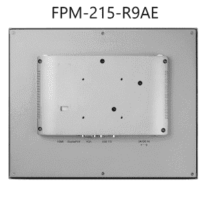 FPM-215-R9AE Ecran industriel 15" tactile résistif alimentation 24V avec HDMI, DP et VGA