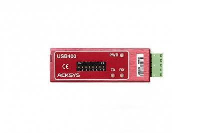 USB400 Adaptateur série RS422/RS485 sur bus USB