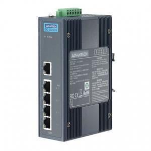 EKI-2525PA-AE Switch Rail DIN industriel 5 ports 10/100Mbps unmanaged POE Ethernet switch