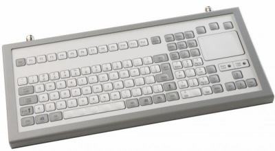 KBSP106S33USB Clavier touchpad industriel à poser sur table 106 touches IP65 USB FR: AZERTY