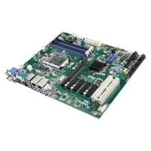 Carte mère ATX industrielle, LGA1151 chipset Q370, DDR4 64GB Max, 2 x LAN 10/100/1000Mbs, processeur 8ème gen SANS Son