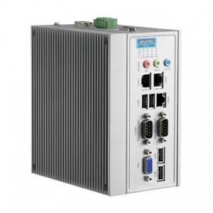 UNO-1172AE-A33E PC industriel fanless à processeur Atom D510 DIN-rail PC avec 3xEthernet,2xCOM,mPCIe