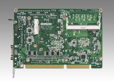 Carte mère industrielle bus ISA, AMD T40E+A55E, VGA+LVDS, single LAN