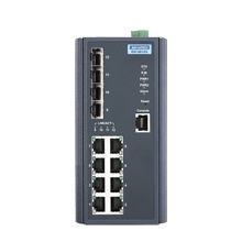 EKI-9612G-4FI-AE Switch Rail Din industriel L3 8 ports Gb + 4SFP Managé -40°C 75°C