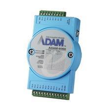 ADAM-6060-D Module ADAM Entrée/Sortie sur Ethernet Modbus TCP, MQTT et SNMP, 6 sorties Relais /6 entrées numériques