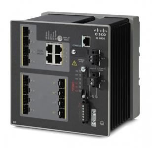 Switch ethernet durci 12 ports - 8 x SFP Fibre 10/100Mbps et 4 ports combo uplinks 10/100/1000Mbps SFP/RJ45 Administrable