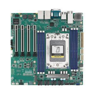 AIMB-592SL-0AA1 Carte mère industrielle AMD MicroATX EPYC 7003 Zen 3, avec 4 x PCIe x16, 4 x USB, VGA, 2 x LAN, BMC, M2 et TPM