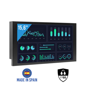 PC industriel compact encastrable 16:9 15,6" IP65