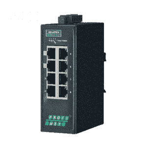 EKI-5528I-PN-AE Switch Rail DIN industriel ProView 8 ports Profinet