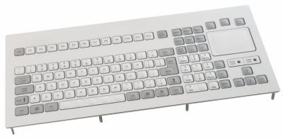 Clavier touchpad industriel à encastrer 106 touches IP65 USB FR: AZERTY