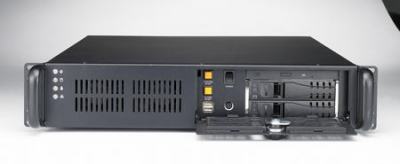 ACP-2320MB-25CE Châssis 2U pour PC rack 19", avec 2 baies SAS/SATA et alimentation FATX 250W