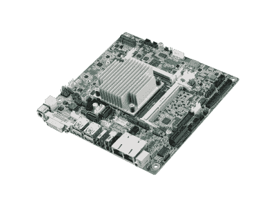 Carte mère industrielle, Braswell QC1.6G MINI-ITX, DVI-D, LVDS, 1LAN