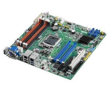 ASMB-584VG-00A1E Carte mère industrielle pour serveur, LGA 1150 uATX Server Board with 2 PCIe x8, 1 LAN