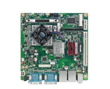 AIMB-223G2-S0A1E Carte mère industrielle, AMD eOntario SC1.2GHz MINI ITX.VGA.HDMI.LVDS.2Gb