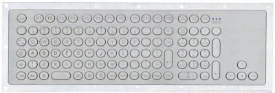 Clavier inox durci 105 touches montage panneau par l'arrière