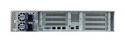 AGS-923I-R18A1E Serveur à grande capacité de calcul graphique, 2U Xeon HPC chassis w/1800W RPS w/MB/4 GbE/IPMI