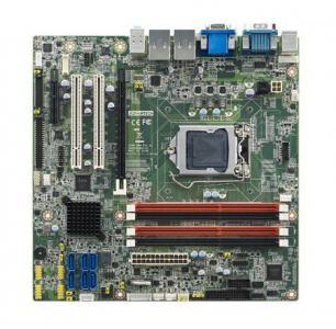 Carte mère industrielle i7/i5/i3/E3 mATX avec VGA/DVI/DP 6COM