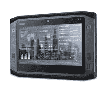 PWS-870-7S6G6P5F0E Tablette durcie 10" i7 IP65 WiFi, BT, GPS, 4G