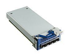 NMC-4005-000010E Carte Mezzanine réseau, 4-ports 10GE SFP+ NMC card w/ Intel XL710 chip