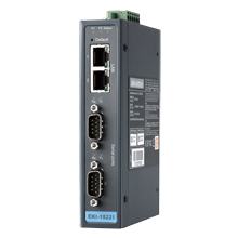 EKI-1522CI-DE Passerelle Serveur 2 ports Serie RS232/422/485, 2 ports Ethernet isolé et -40 ~ 80 °C