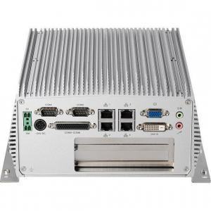 NISE3640P2E PC Fanless industriel Intel® Core™ i7-3517UE 3ème génération - 4 ports Ethernet avec 1 slot PCIeX4 et 1 slot PCI
