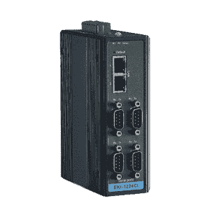 EKI-1224CI-BE Passerelle industrielle série ethernet, 4-port passerelle modbus + Température étendue & iso