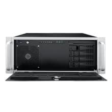 ACP-4340 Châssis rackable 4U dimensionné pour les cartes SHB/SBC ATX/MicroATX avec 4 plateaux extractibles hot-swap