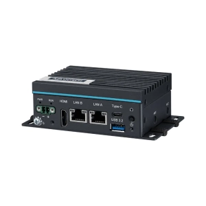 Mini PC fanless industriel avec Intel® Atom x7211RE, 8GB DDR5, 64GB de stockage, 2 x LAN, 1 x USB-C, 1 x USB, 1 x HDMI