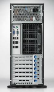 HPC-7480-66A1E Châssis serveur industriel, 4U DP Xeon HPC Châssis serveur industriel w/665W PSU w/o MB