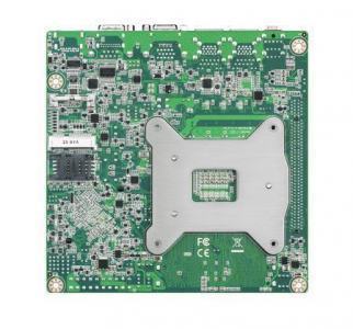 Carte mère industrielle, miniITX LGA1150 VGA/LVDS/DP/HDMI/PCIe/2GbE,RoHS