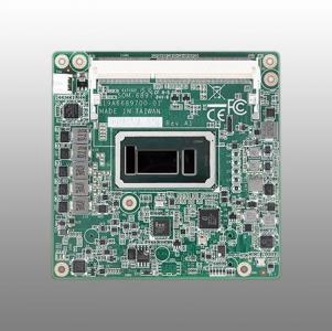 SOM-6897C3-U3A1E Carte industrielle COM Express Compact pour informatique embarquée, Intel i3-6100U 2.3GHz 15W 2C COMe Compct non-ECC