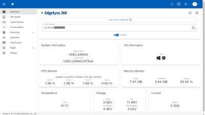 EdgeHub EdgeSync 360/EdgeHub la plateforme de gestion d'équipement