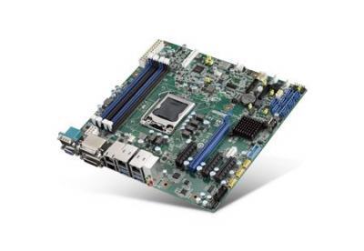 ASMB-585G2-00A1E Carte mère industrielle pour serveur, LGA 1151 uATX Server Board w/4 PCIe+2 lan ports