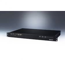 IPC-100-60SE Châssis rack 19" pour PC industriel, 1U compact fanless system w/ Atom N450 on board