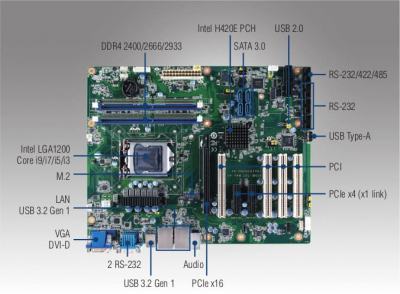 AIMB-707 Carte mère ATX 10th gen Intel