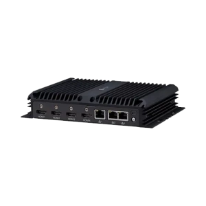 NISE70-T04 PC Fanless compact avec Intel® Core™ i5 1145G7E, 4 HDMI, 3 x LAN, 4 x USB (-10°C à 60°C)