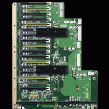 Fond de panier backplane PCI/PCIE, 17Slots PICMG1.3BP, 11 PCIe x4, and 5 PCIe x8