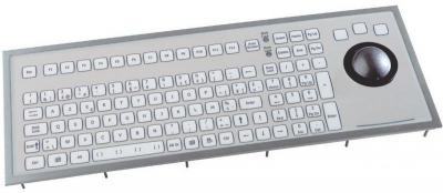 Clavier Trackball 50mm Panneau 105 touches IP67 PS/2 RUSSE cadre