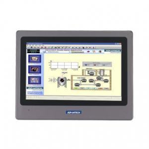 WOP-2070T-N2AE Terminal opérateur, 7" WVGA, 64MB, 128MB(NAND), Ethernet, Micro-SD