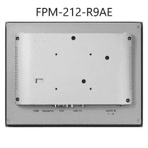 FPM-212-R9AE Ecran tactile industriel 12", résistif avec DP, HDMI et VGA encastrable et VESA