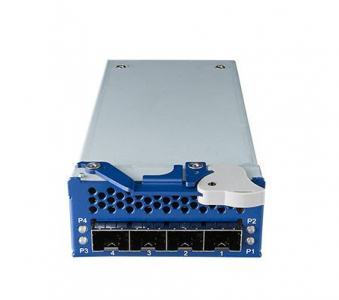 NMC-4005-000010E Carte Mezzanine réseau, 4-ports 10GE SFP+ NMC card w/ Intel XL710 chip