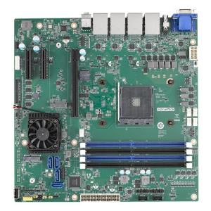 AIMB-522G4-00A1 Carte mère microATX AMD AM4 Ryzem avec DP, VGA, HDMI, 2 x LAN, 6 x COM, 2 x M.2, 8 x USB
