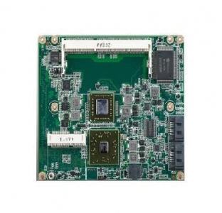 SOM-4466LZ2-M0A1E Carte industrielle ETX/XTX pour informatique embarquée, SOM-4466L-M0A1E w/Phoenix Platinum -40~85C(LVDS)