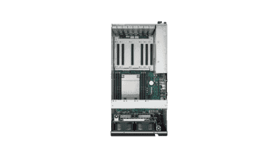 SKY-602E3-S12A1 Tour PC serveur GPU avec AMD EPYC embedded 8004 series, max 576GB RAM, jusqu'à 4 x GPU, 1200W