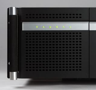 Châssis silencieux 4U 400W pour PC rack 19" avec carte mère ATX/MATX et 2 disques extractibles