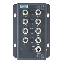 EKI-9508E-PL-AE Switch ethernet EN 50155 8 ports M12, PoE/PoE+ non administrable