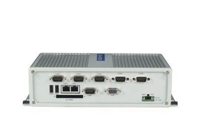 ARK-3360F-D5A1E PC industriel fanless, Atom D510,VGA+3GLAN+6COM+6USB+mPCIe+miniPCI